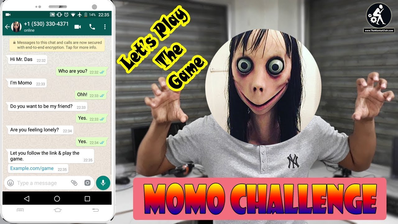 how to play the momo challenge game